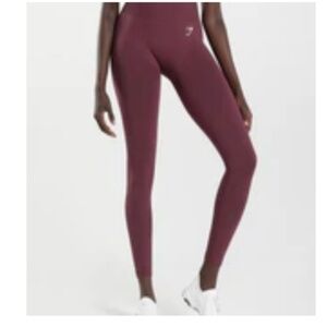 Gymshark Vital Seamless 2.0- Baked Maroon Marl